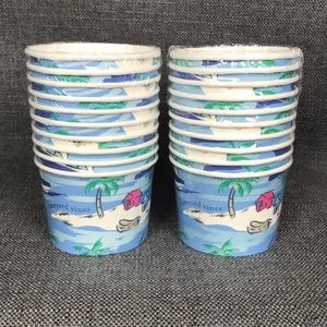 NWT Vineyard Vines for Target 20 Count Paper Treat Cups 9 fl. oz. Nautical Coast